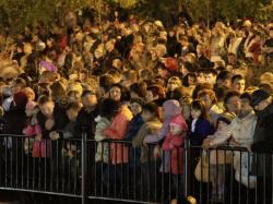 Открытие светомузыкального фонтана. Фото Вячеслав Реутов.